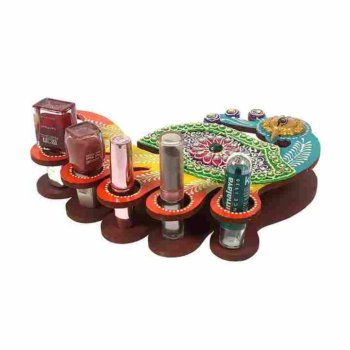 Wooden Lipstick Stand By Kavyshilp Handmade